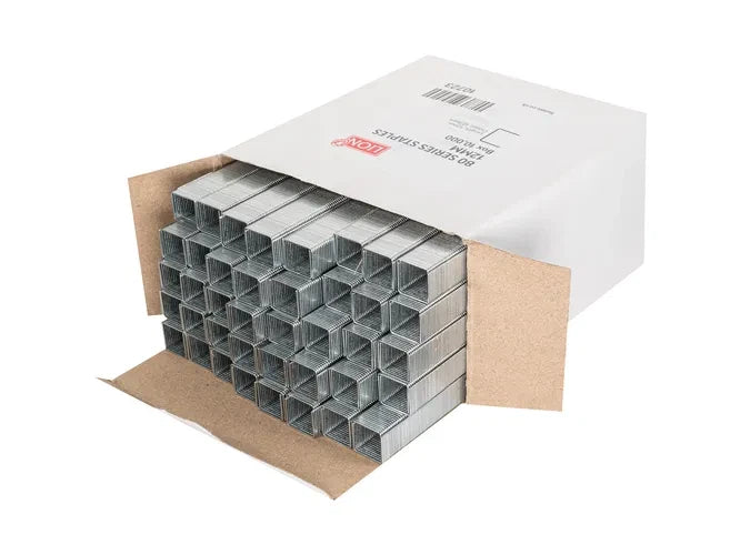 Staples Upholstery OMER 80 Series 12mm Galvanised Framing Canvas galvanised LION – product image 1