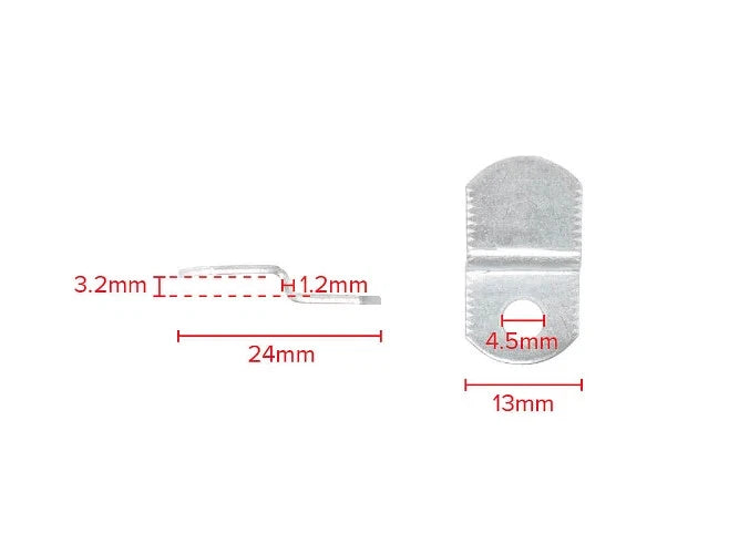 Canvas Offsets 3.2mm 2-Hole Fit stretched canvas into frame / shadow box framing – product image 4