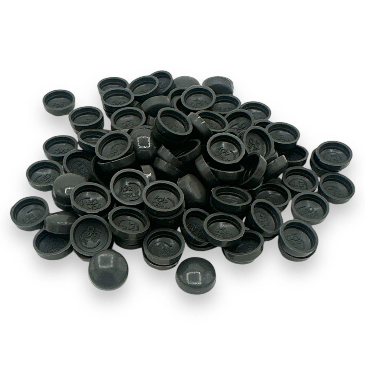 Cover Caps Medium Slate Grey Screw Pozi Phillips Snap-On Bifix™ 5mm Holefix™ Dome – product image 4