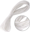 White Low-Stretch Picture Hanging Cord – No.5, 4m, 84kg