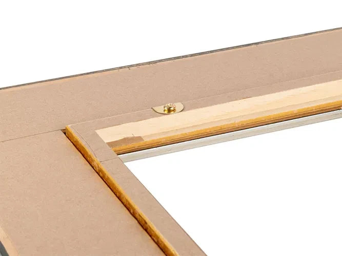 Bendable Fixing Plates Framing 37mm Brass D Shaped Plate DIY Photo Canvas – product image 3
