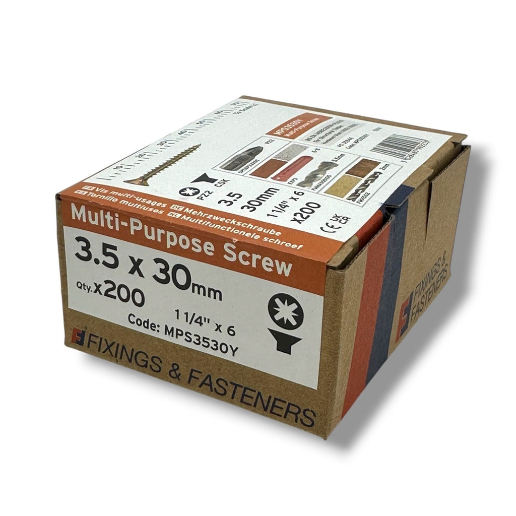 ForgeFix Yellow Zinc Wood Screw Assortment – 1,400 Pieces – product image 8