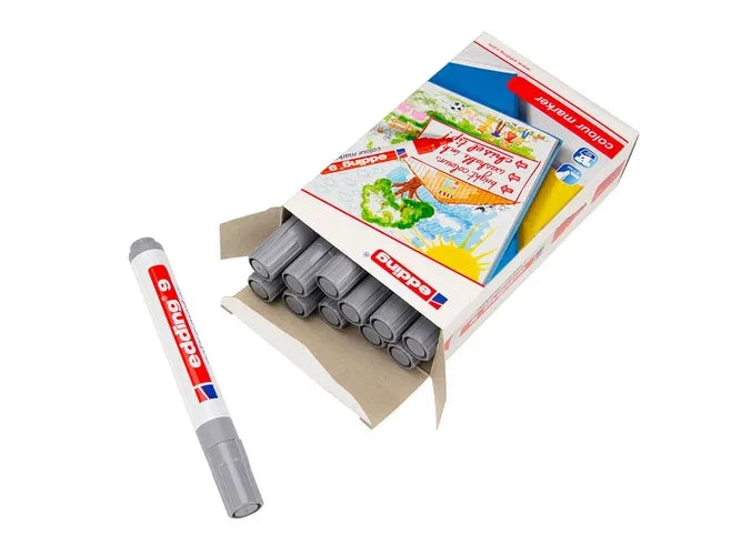 Marker Pens Grey EDDING 9 Colour - Touch Up Frame Moulding Mitre before joining – product image 2