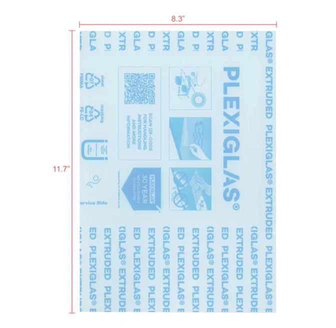 Clear 2mm Replacement Acrylic Glass – A4 (210 × 297mm) - image 5