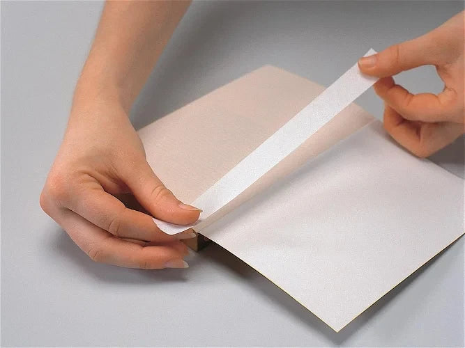 Filmoplast P90 Paper Tape Self Adhesive 50gsm 40mm x50m Roll Framing White Books – product image 3