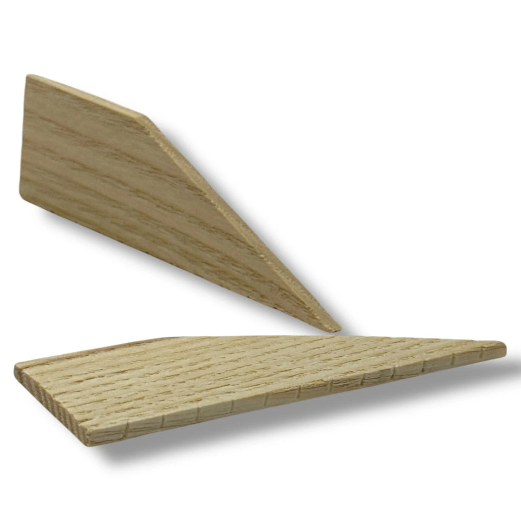 Canvas Stretcher Wedges – Wooden, Pack of 10 – canvas wedges fitted into stretcher bar corners