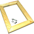 Canvas Stretcher Frame Kits – 19 × 35mm Bars & Hanging Kit – complete canvas stretcher frame kit