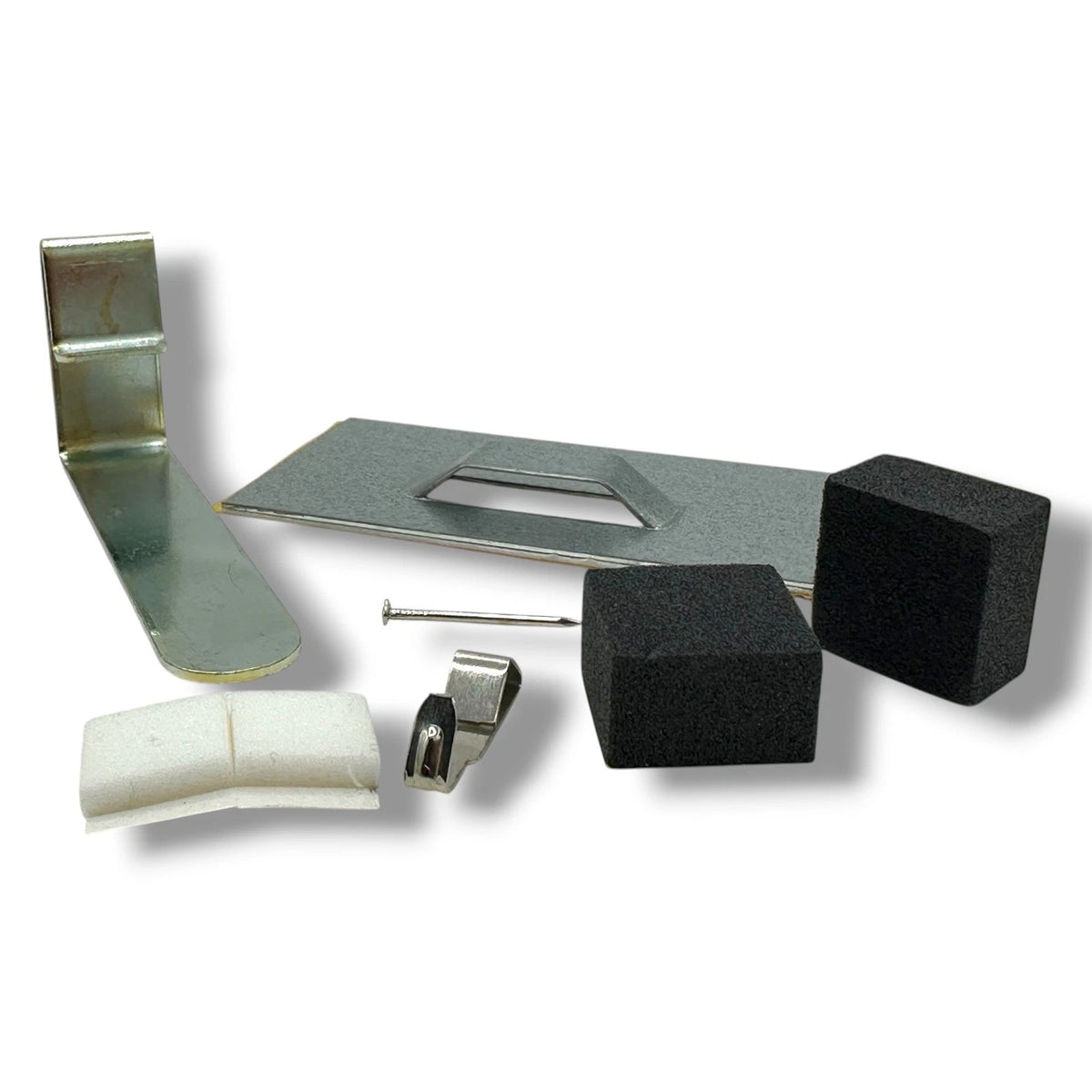 Flat Panel Stand Set Pack of 2 Desktop table top Frames Pictures aluminium Panel – product image 3