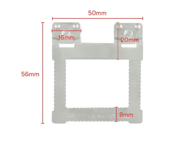Aluminium Metal Picture Frame Hardware Standard with CWH3 Sawtooth Hangers Photo – product image 4