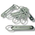 Nickel Slotted Heavy-Duty D-Ring Picture Frame Hangers – 93mm
