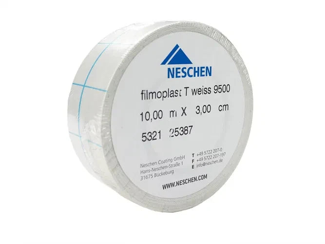 Cloth Tape Neschen Filmoplast T Self Adhesive White 31mm × 10m Framing Books – product image 1