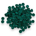Forest Green Gloss 6/8g Snap-Caps screw cover caps