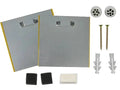 Self-Adhesive Picture Panel Hanging Plate Kit – 100 × 100mm – product image 1