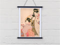 Wooden Poster hanger Magnetic Black 330mm Poster Hanger Window Hanging Picture – product image 1