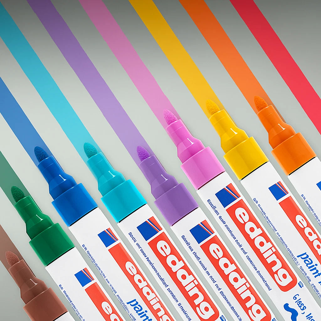 Marker Pens edding 750 Paint Colour Touch-Up Frame Moulding GLASS METAL PLASTIC – product image 1