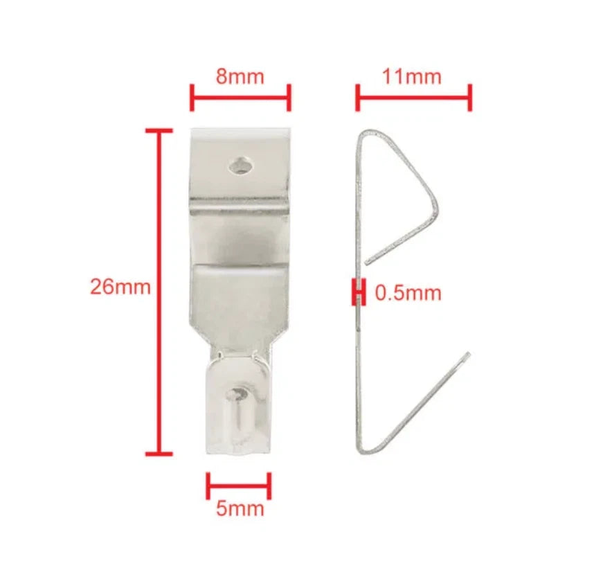 Picture Hooks No.0 Single Nickel Plated 26mm Hard Pins Framing Hanging Hanger – product image 4