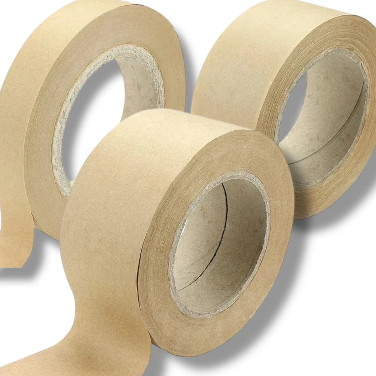 Gummed Brown Paper Backing Tape – 24–60mm × 66m – product image 1