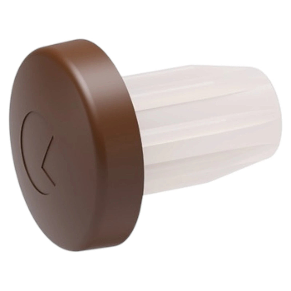 5mm Push Fit Door Buffer Matt Brown Cabinet Cupboard Wardrobe Door Bumper Häfele – product image 5