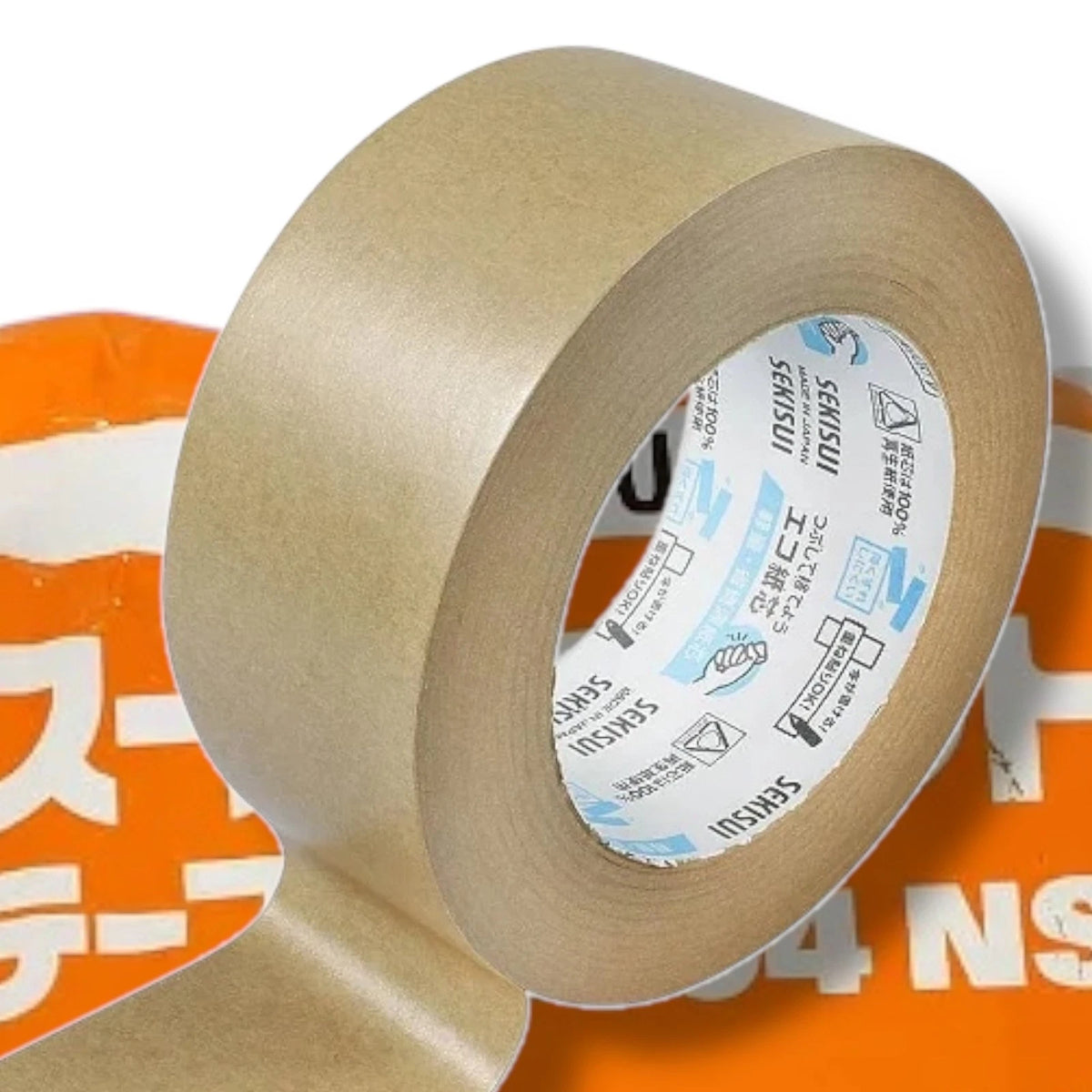 Paper Tape Sekisui 504NS Kraft Self Adhesive 50mm × 50m 1 roll Framing Backing – product image 2