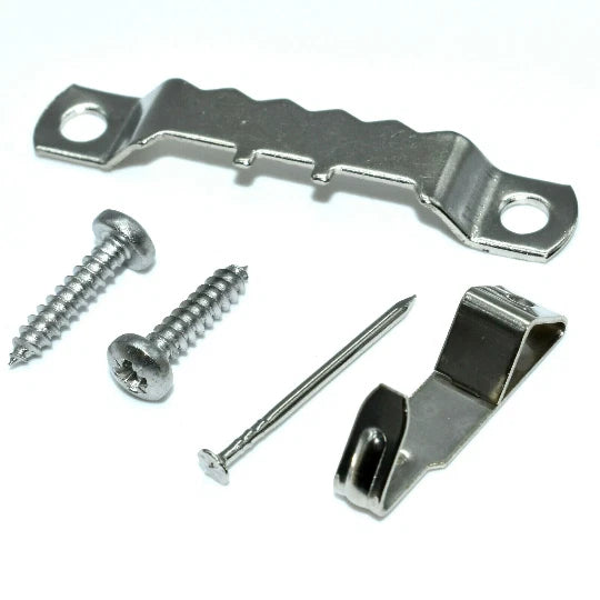 Canvas Stretcher Frame Kits – 19 × 35mm Bars & Hanging Kit – canvas frame hanging kit components