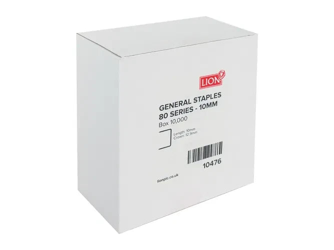 Staples Upholstery OMER 80 Series 10mm Galvanised Framing Canvas galvanised LION – product image 2