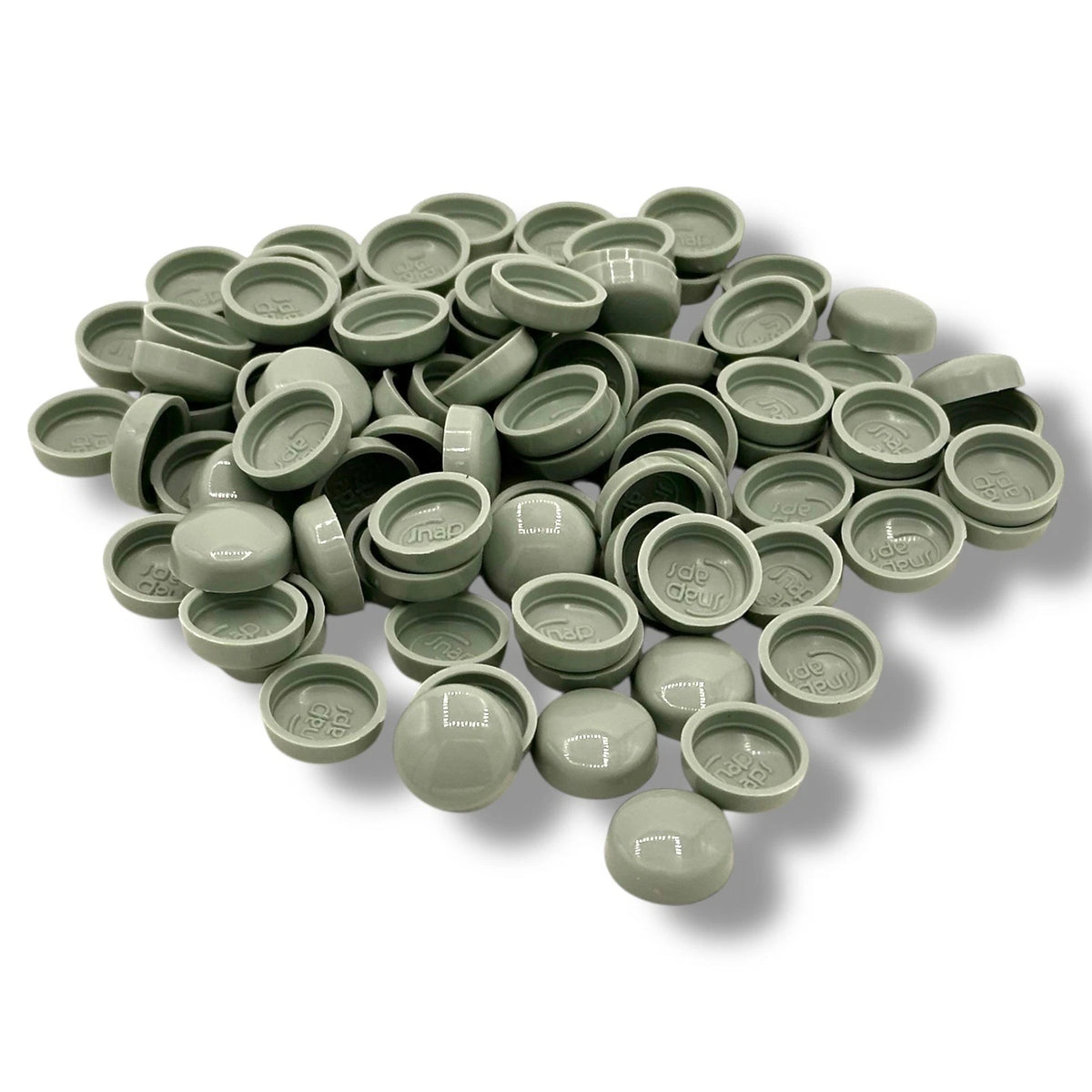 Pale Sage Gloss 6/8g Snap-Caps screw cover caps