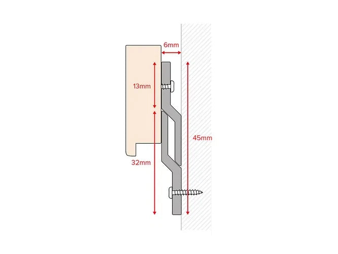 Heavy-Duty Z-Bar Picture & Mirror Hangers – 150–1000mm – product image 4
