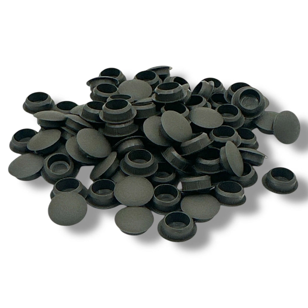 Medium Slate 10mm Holefix push-fit drill hole cover caps