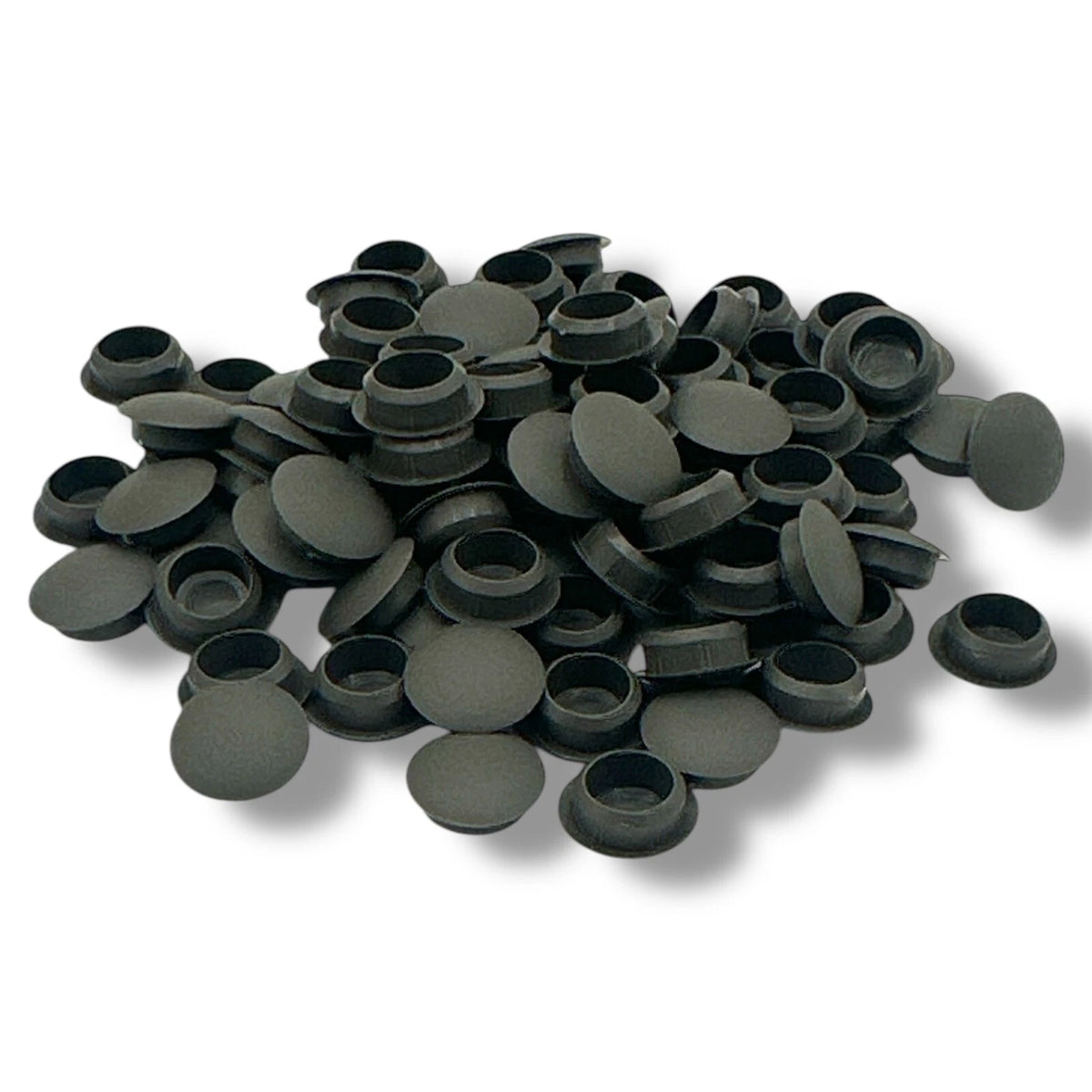 Medium Slate 10mm Holefix push-fit drill hole cover caps