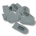Window Grey Lamello Cabineo Cover Caps Plastic Connector Caps 8/12 Cabineo X – product image 1