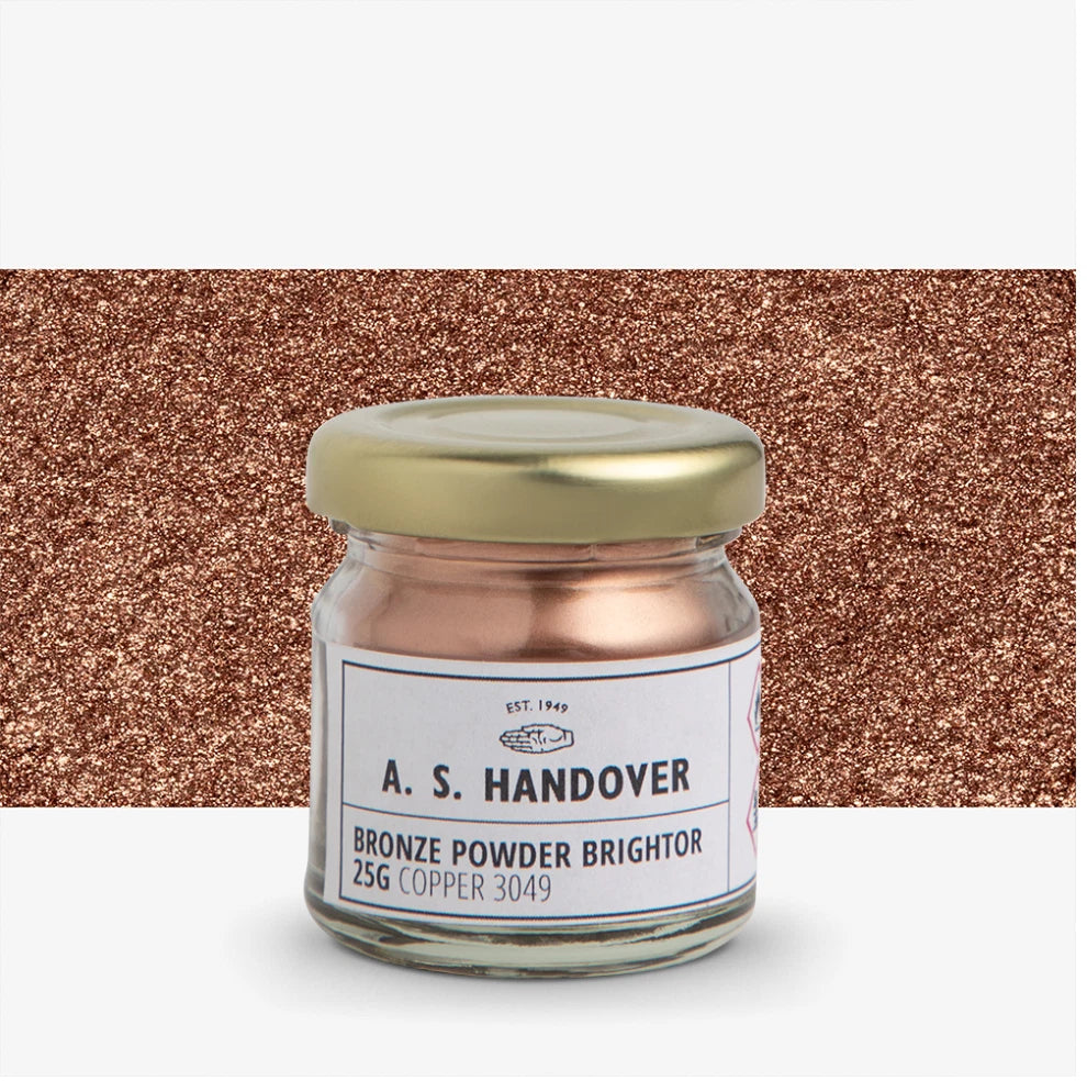 Handover Brightor 3049 Bronze Powder - Copper 25g - Metallic Pigment for Gilding – product image 1