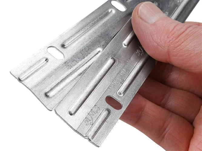 Picture Mirror Hanger Z Bar French Cleat Pairs + Solid Wall Hardware + Screws – product image 3