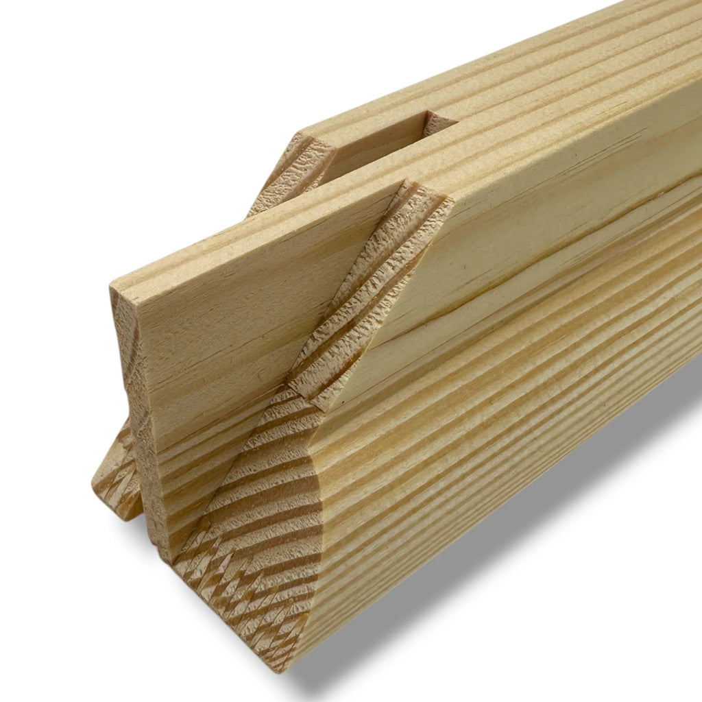 Gallery Canvas Stretcher Bars – 44 × 44mm Deep Profile Pairs – gallery canvas stretcher bars and wedges