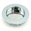 Recessed Flush Sliding Door Handle Inset Round Handle Zinc Alloy Ø 50mm Indre – product image 1