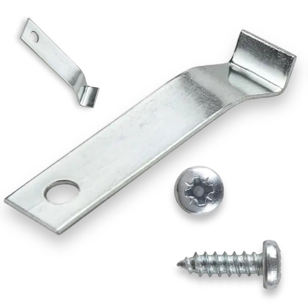 Spring Clips & Screws 10 × Small 27mm - Holds Back Or Canvas Into Picture Frame – product image 1