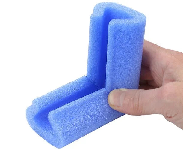 Protective Picture Frame Corners Profile B 25-35mm Blue PE Foam Moving Storage – product image 2