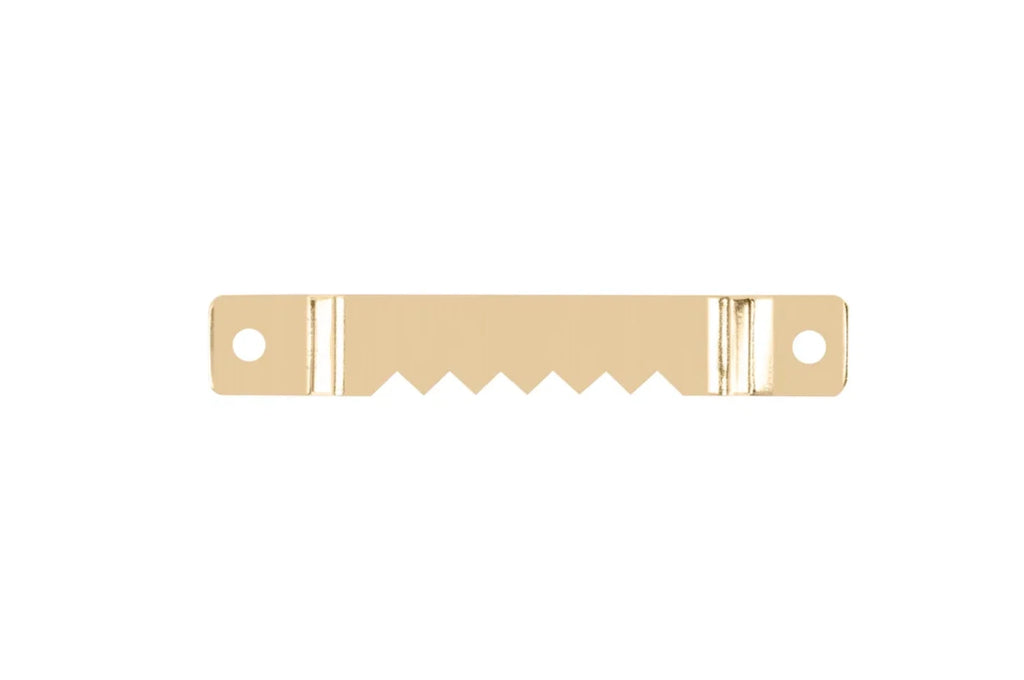 Sawtooth Picture Hangers 63mm with Screws for Canvas Frames Wall Hanging Brass – product image 8