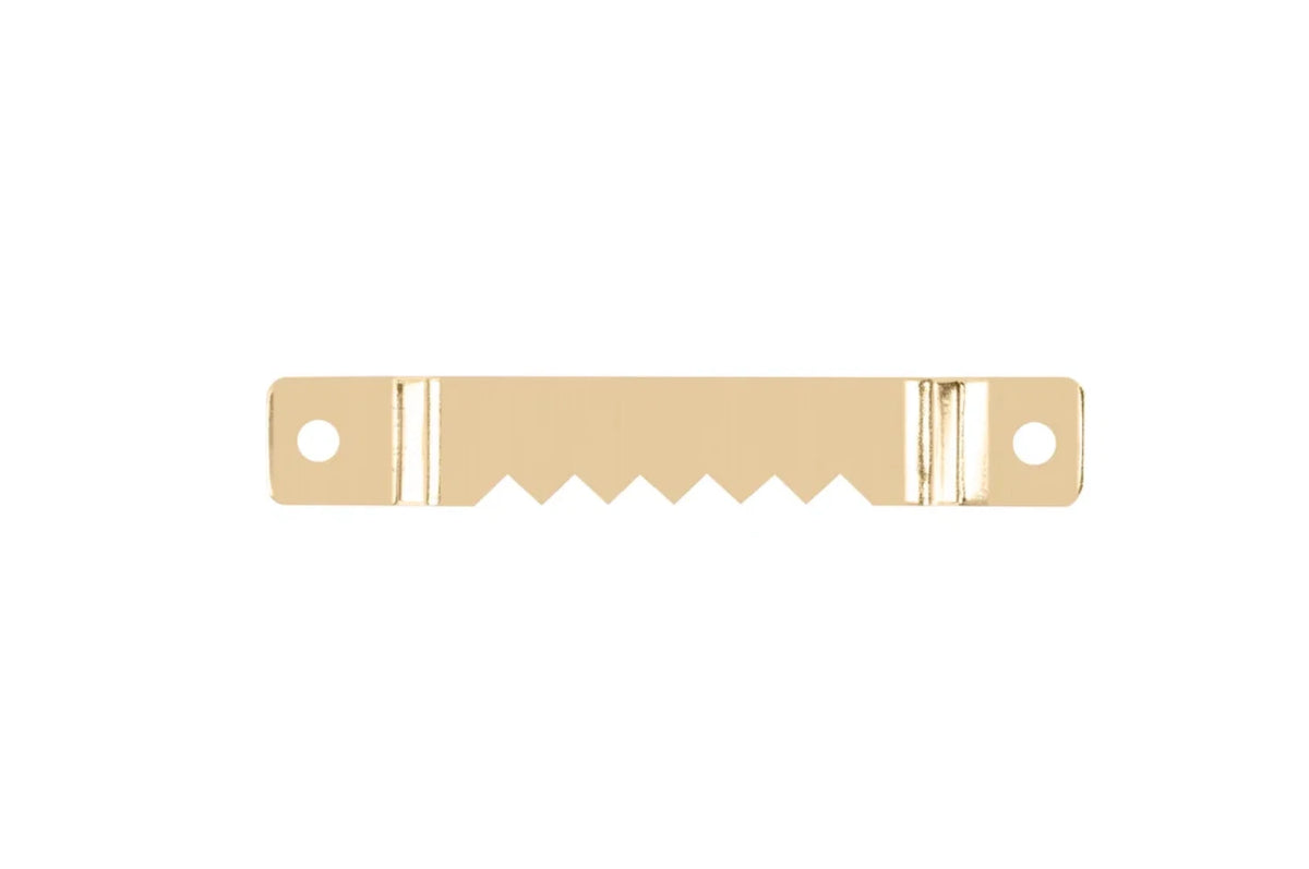 Sawtooth Picture Hangers 63mm with Screws for Canvas Frames Wall Hanging Brass – product image 8