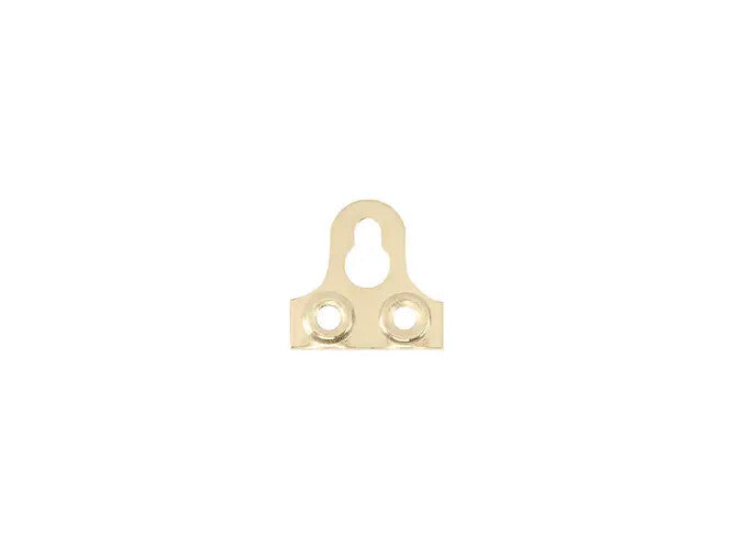 Brass-Plated Slotted Mirror Plates – 19–50mm – product detail 4