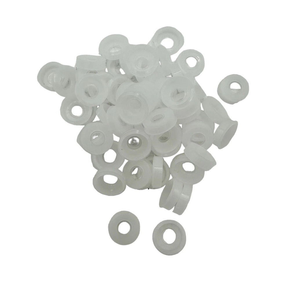 Dome Screw Cover Caps White Two Piece Matt 4/5g Snap-Cap DIY Screws – product image 5