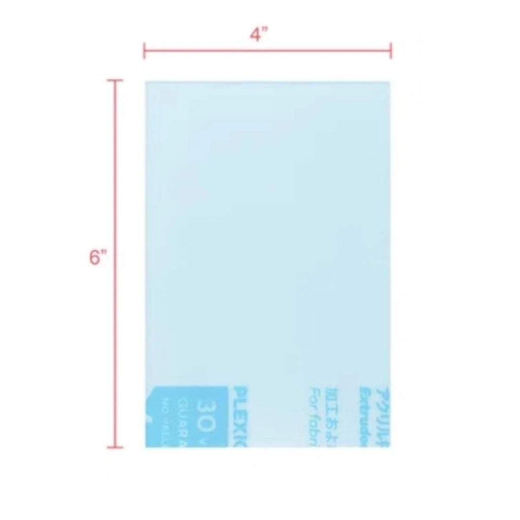 Clear 2mm Replacement Acrylic Glass – 4 × 6" (102 × 152mm) - image 3