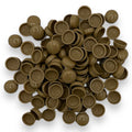 Walnut Gloss 6/8g Snap-Caps screw cover caps