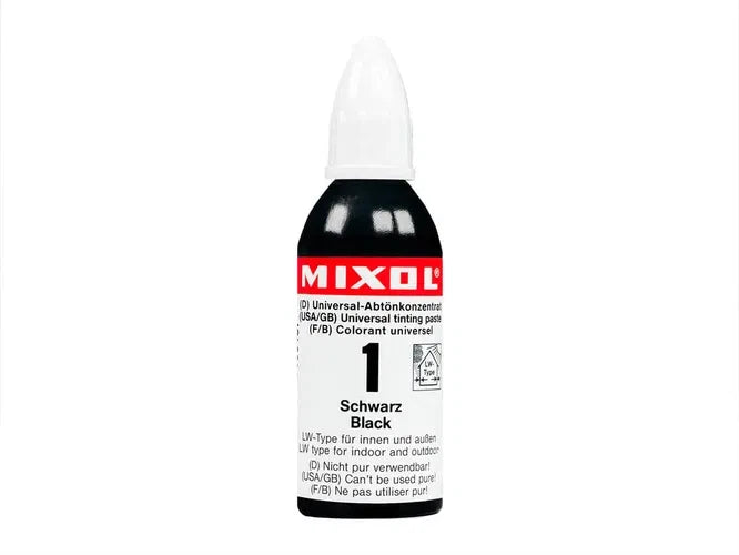 Mixol Black Universal Tinting Paste – 20ml