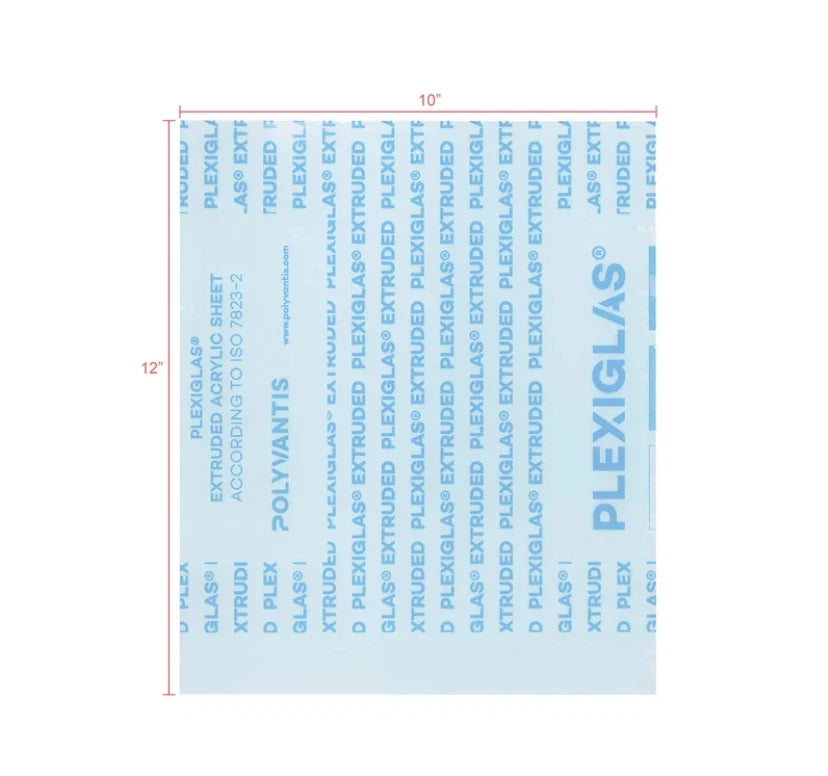 Clear 2mm Replacement Acrylic Glass – 10 × 12" (254 × 305mm) - image 5
