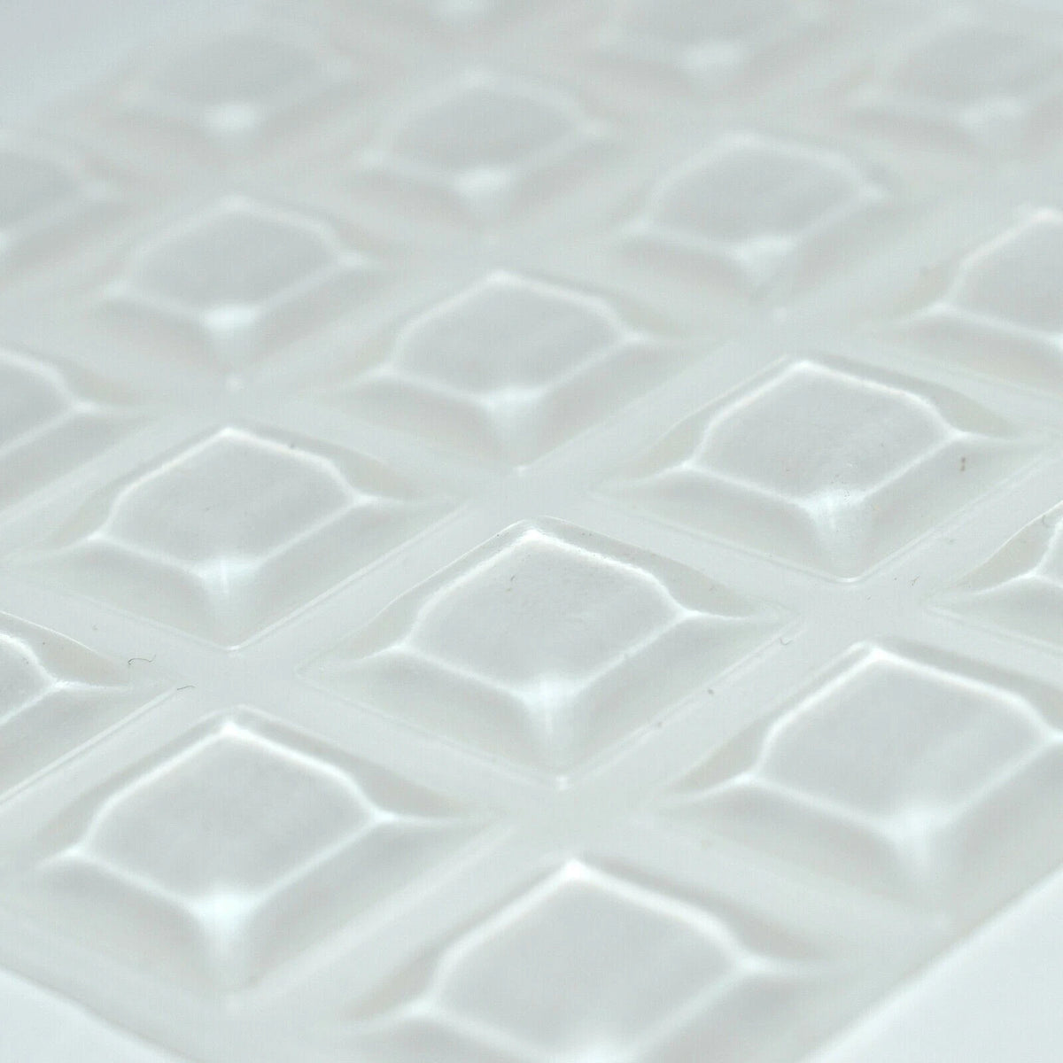 Stick On Glass Protective Pads 20pk 12.7mm × 3.1mm Square Bumper Buffer Frames – product image 3