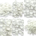 Cover Caps White Screw Pozi Phillips Snap-On Gloss Matt Bifix™ 5mm Holefix™ – product image 1