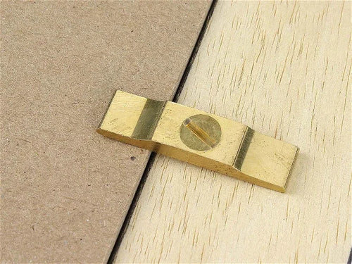38mm Brass-Plated Picture Frame Turn Buttons – product image 2