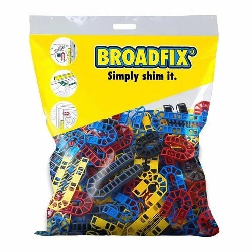 PLASTIC PACKERS WEDGES SHIMS Mixed Bag × 200 43mm × 100mm 1,1.5,2,3,4,5,6,10mm – product image 2