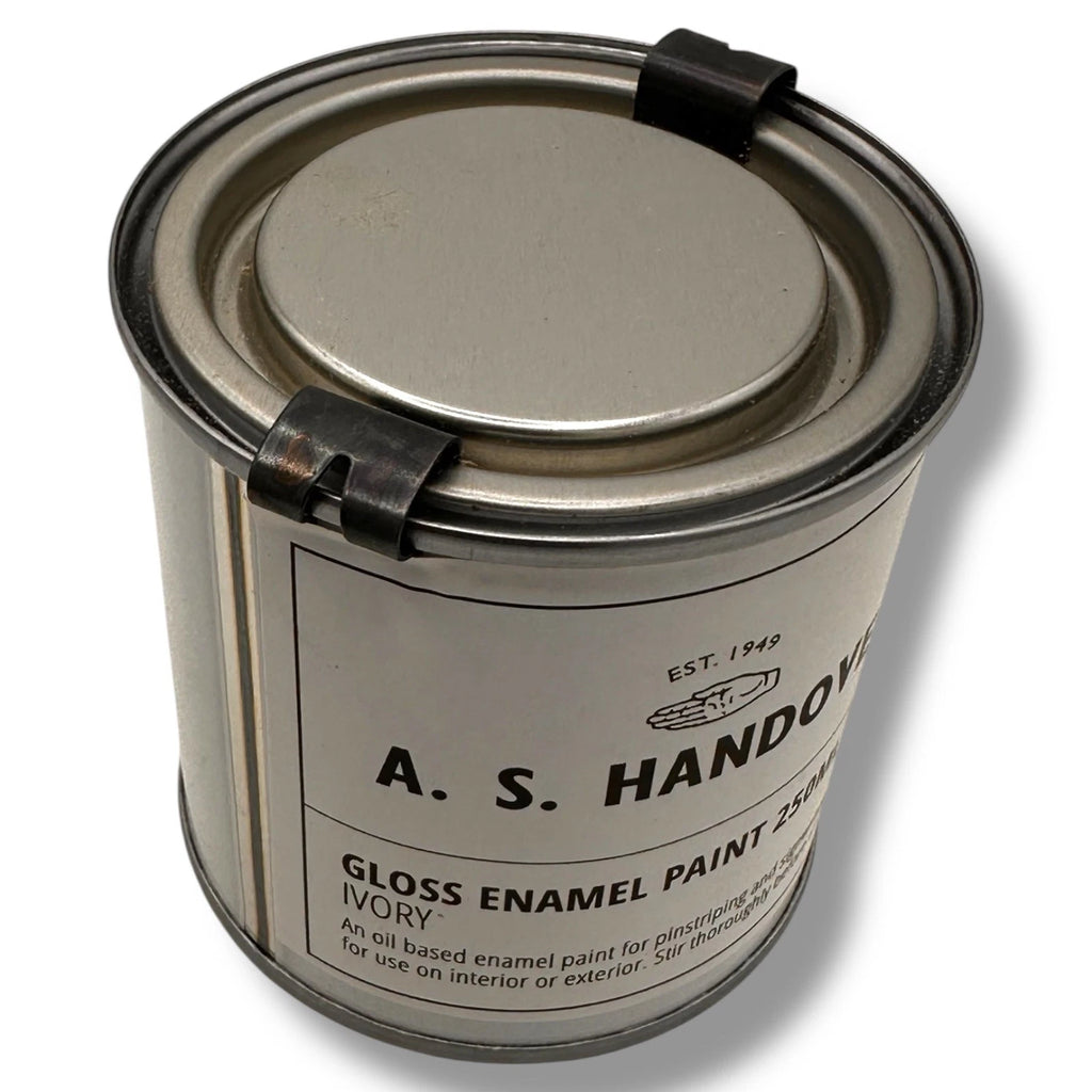 Enamel Paint Oil Based Ivory White Handover Signwriting & Pinstriping - 250ml – product image 3