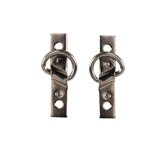 Angled Bronze Picture Frame Hangers – 1 Pair